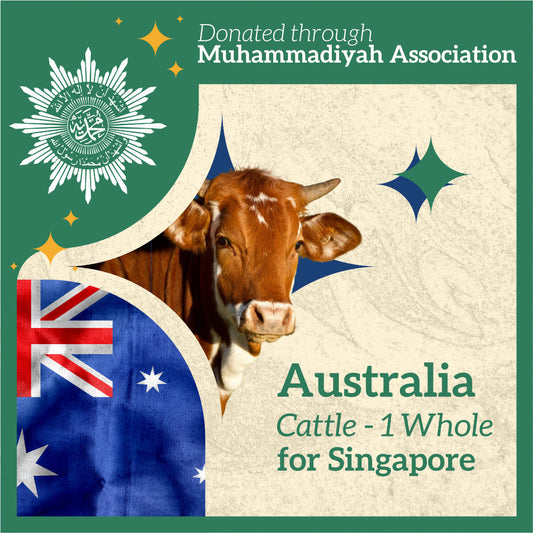 COW (from Australia to Singapore for the Needy)