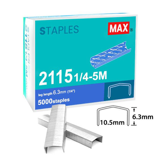 Max Staples Refill 1/4-5m 2115